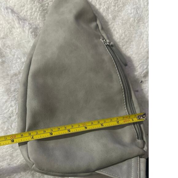 Stone Mountain USA Lt gray guitar strap catalina sling CrossBoddy Bag/hiking New - Picture 4 of 12